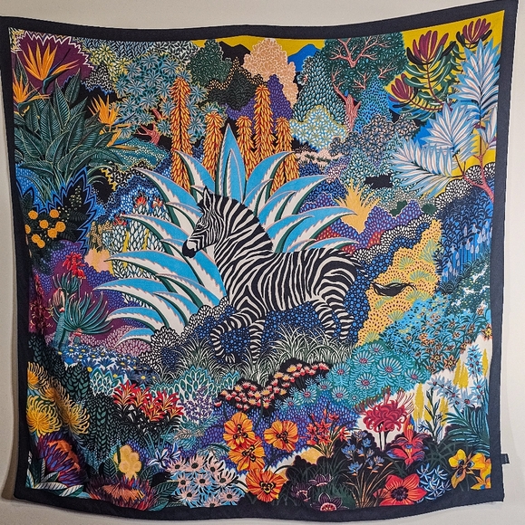 Desert Safari Silk Scarf main image 1